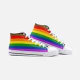 PRIDE Unisex High Top Canvas Shoes
