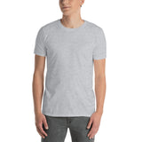 he/him/his embroidered pronoun Short-Sleeve Unisex T-Shirt